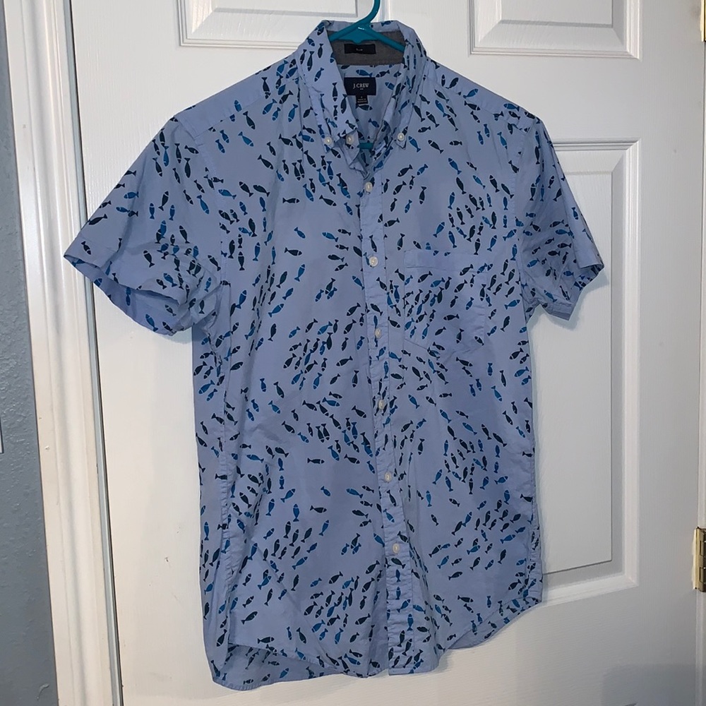 j crew button up